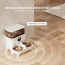 Smart WiFi Double-Bowl Automatic Pet Feeder
