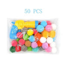 Interactive Cat Pom-Pom Launcher & Fetch Gun