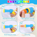 Interactive Cat Pom-Pom Launcher & Fetch Gun