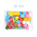 Interactive Cat Pom-Pom Launcher & Fetch Gun