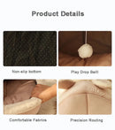 Deluxe Removable Sleeping Bag for Cats & Small Dogs