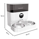 Smart WiFi Double-Bowl Automatic Pet Feeder