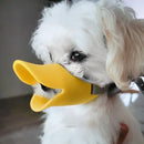 Funny Duckbill Silicone Dog Muzzle – Soft Pet Mouth Guard for Barking and Biting Prevention